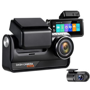 4G dual channel dash cam YC03 4K front camera vehicle DVR
