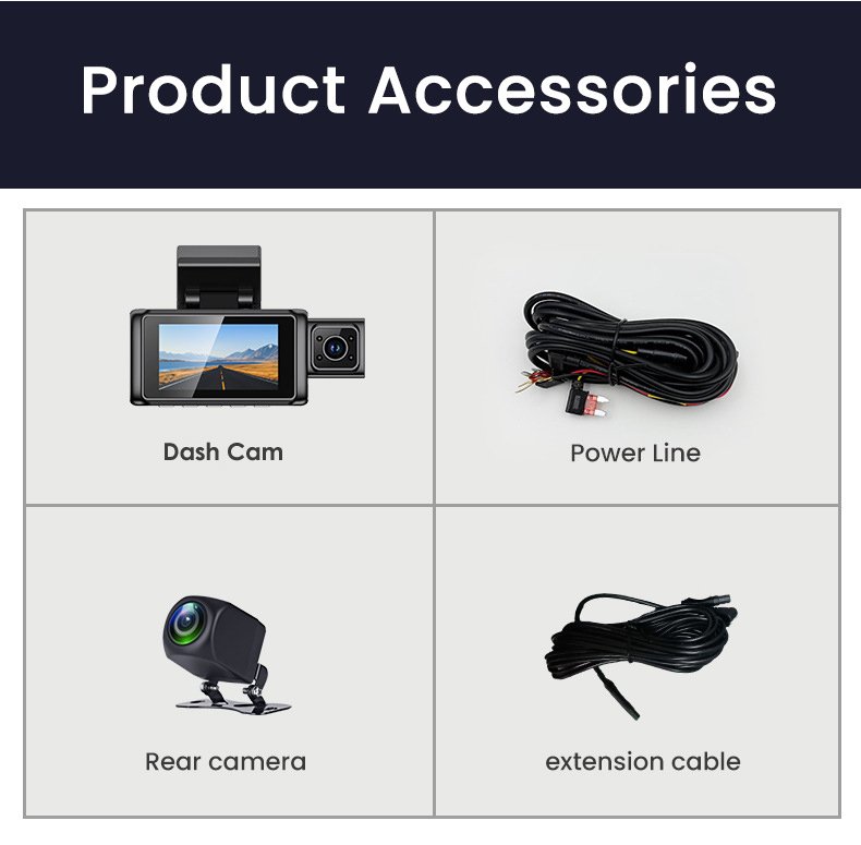 4G 3Channel Fleet Dash Cam with CMSV6 Platfor dash cam