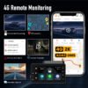 4G remote monitoring dash cam app GPS tracking