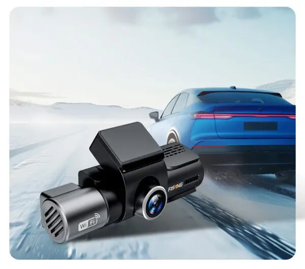 YS13 dash cam 3.2-inch HD LCD screen — real-time recording, playback and settings