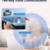 Two-way voice communication dash cam CMSV6