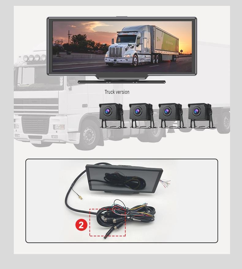 YC06 fleet dash cam hardware interfaces and connectors