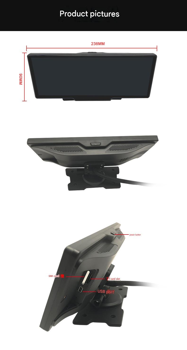 YC06 4-channel fleet dash cam wholesale supply