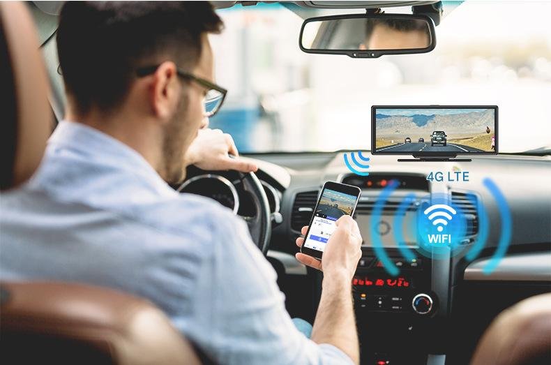 GPS tracking and route playback on CMSV6 for YC06 4G dash cam